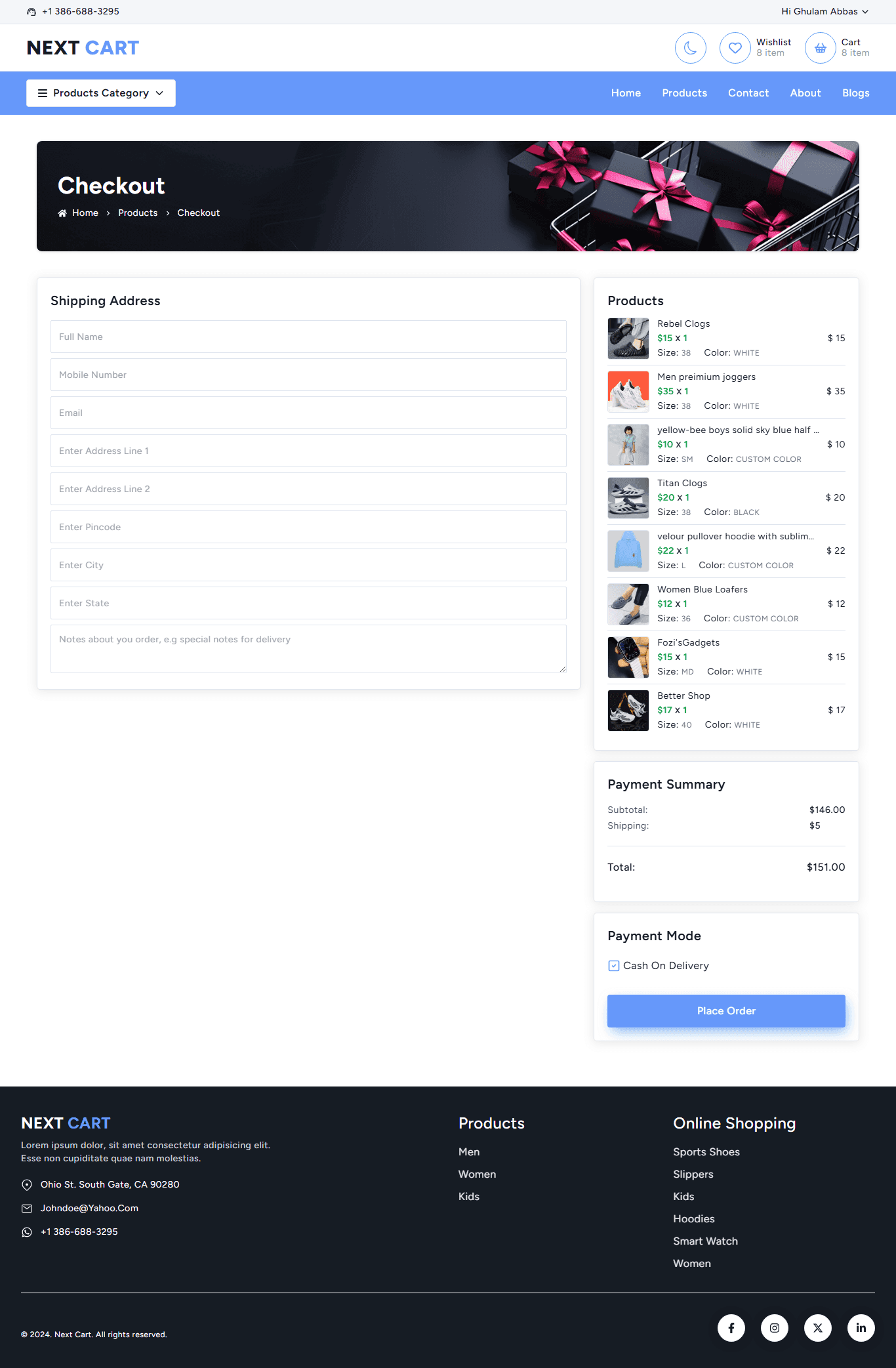 Checkout
